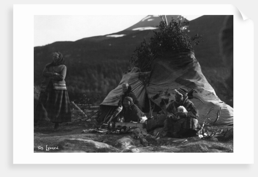 Local women, Lyngen, northern Norway by Anonymous
