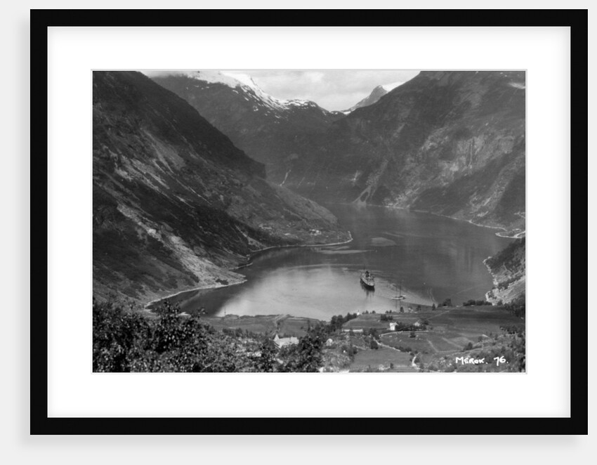 Merok, Geirangerfjord, Norway by Anonymous