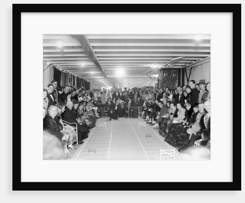 The North Cape Stakes', entertainment on board the Blue Star Line's SS 'Arandora Star by Anonymous