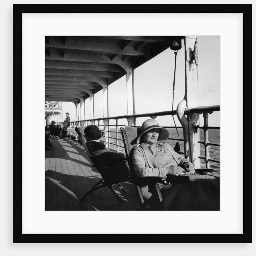 Passengers on a Cunard Line cruise to the West Indies, January-March 1931 by Anonymous
