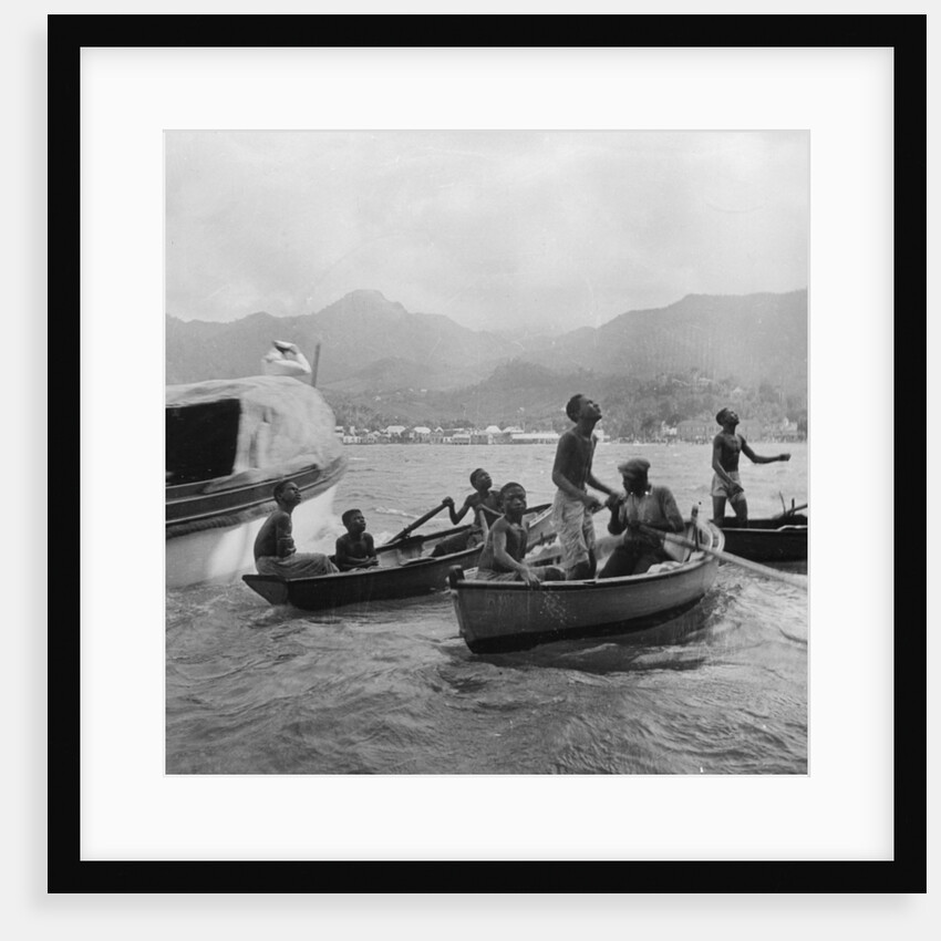 Boys diving, St Vincent by Anonymous