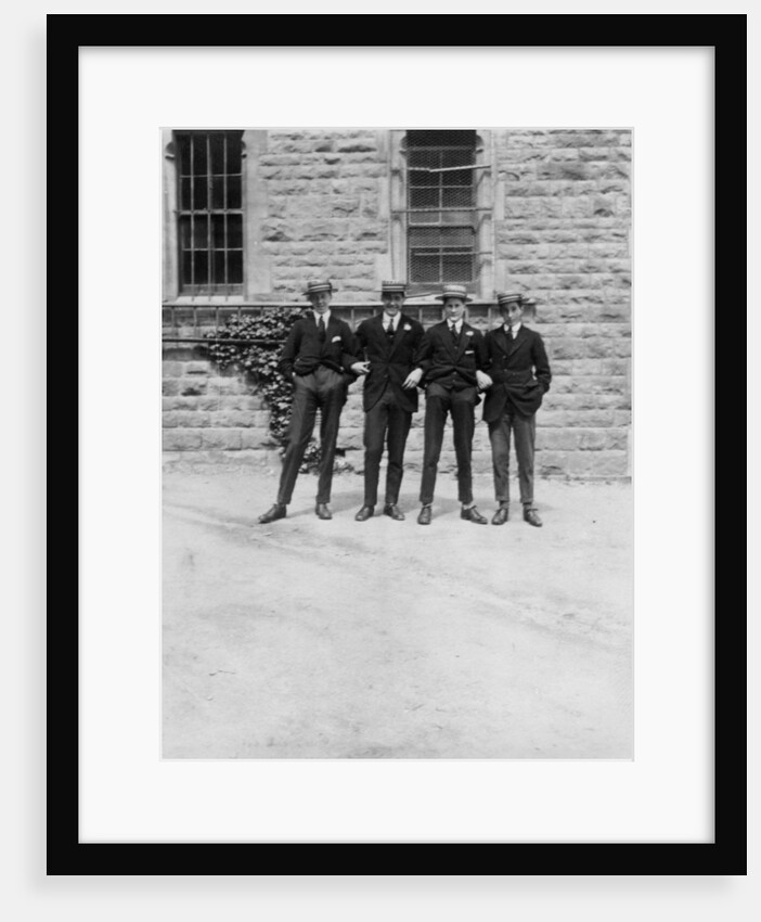 A group of schoolboys or students by Anonymous