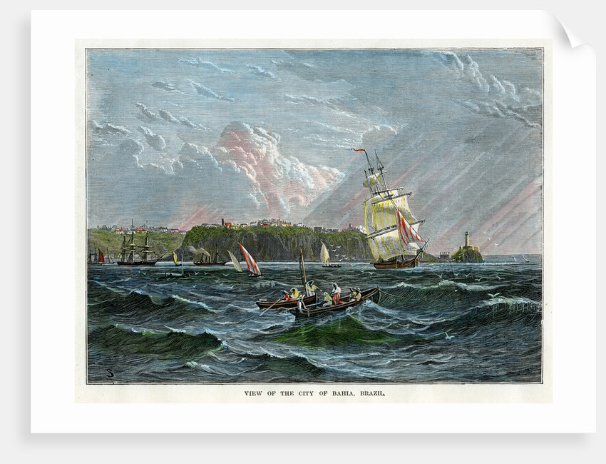 View of the city of Bahia, Brazil by Anonymous