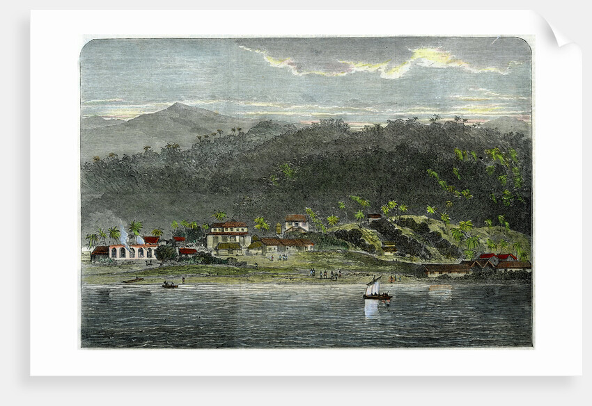 The town of Morant, Morant Bay, Jamaica by Anonymous