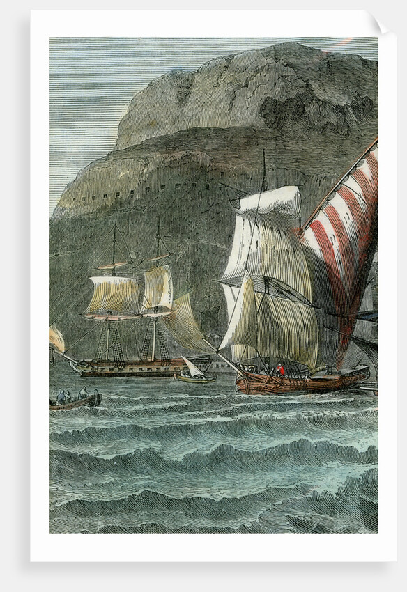 The Rock of Gibraltar by Anonymous