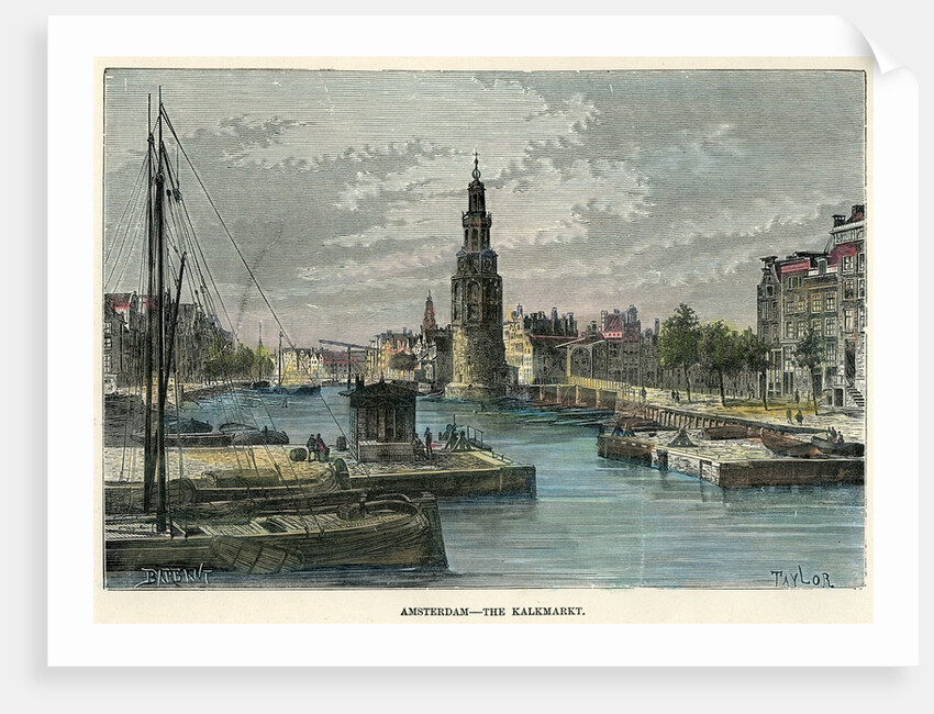 The Kalkmarkt, Amsterdam, Netherlands by Taylor