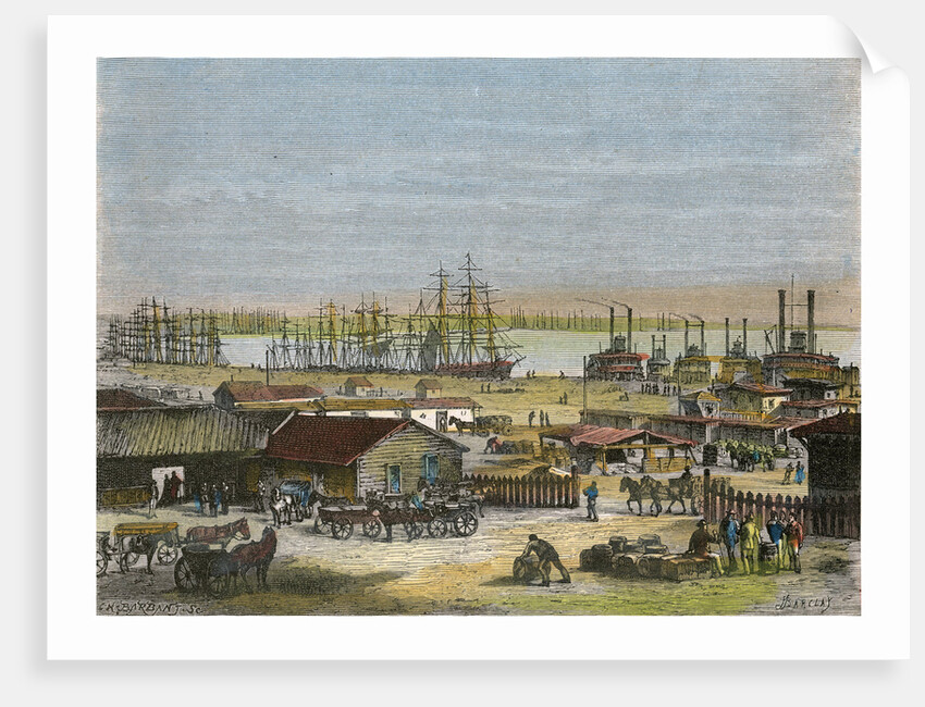 Mississippi River, New Orleans, Louisiana, USA by Barbant