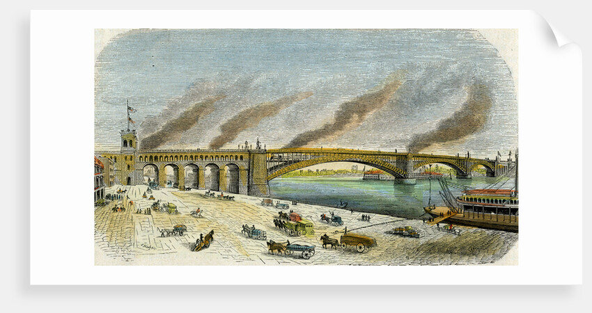 Eads Bridge, St Louis, Missouri, USA by Anonymous