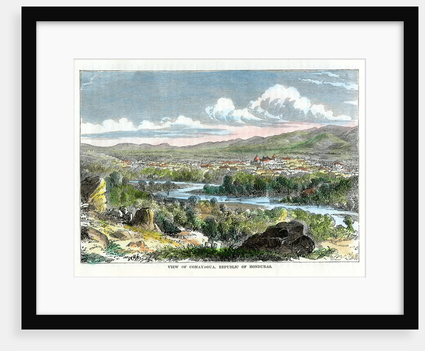 View of Comayagua, Republic of Honduras by Anonymous