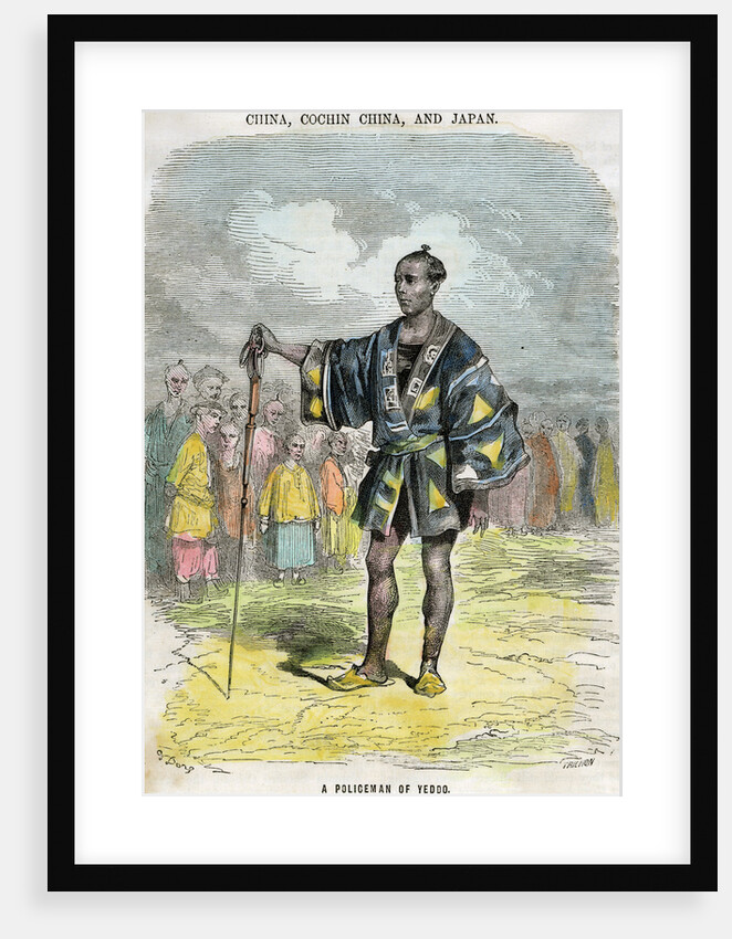 A policeman of Yeddo by Trichon