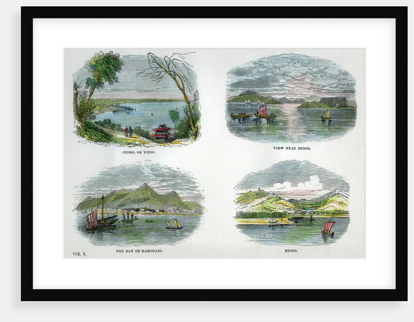Views of the chief towns and ports of Japan by Anonymous