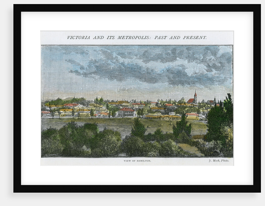 View of Hamilton by Anonymous
