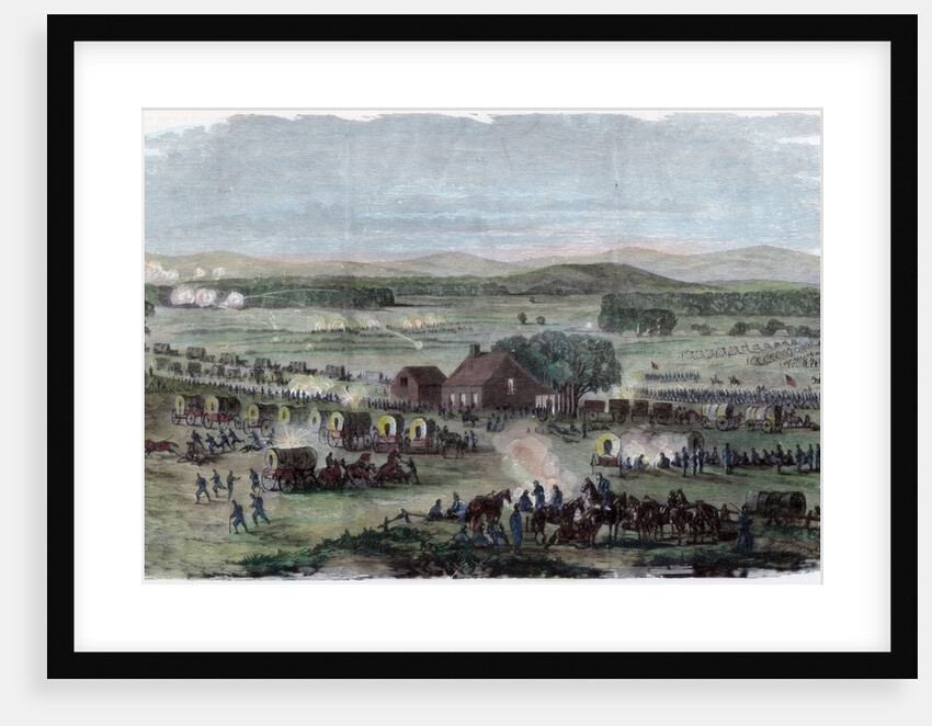 Night of the Battle Cedar Mountain, Culpeper County, Virginia, American Civil War by Anonymous