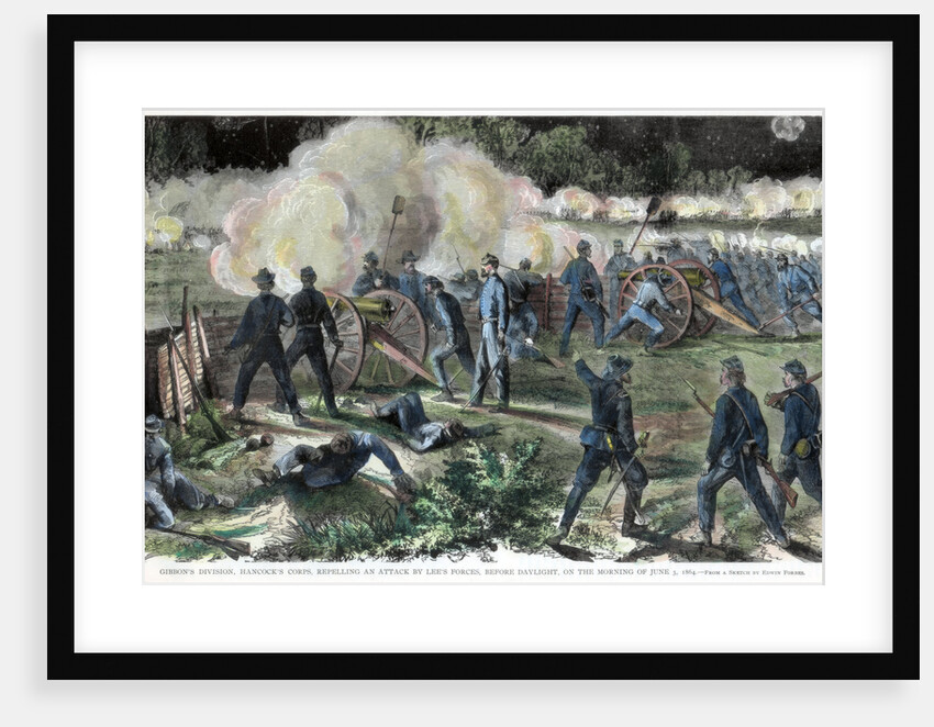 Battle of Cold Harbor, Virginia, American Civil War by Anonymous
