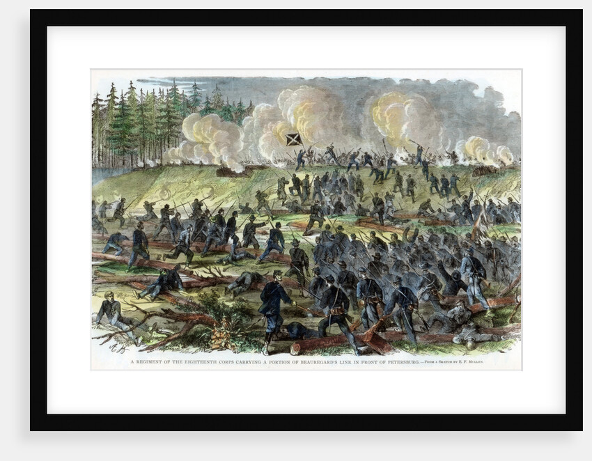 Siege of Petersburg, Virginia, American Civil War by Anonymous