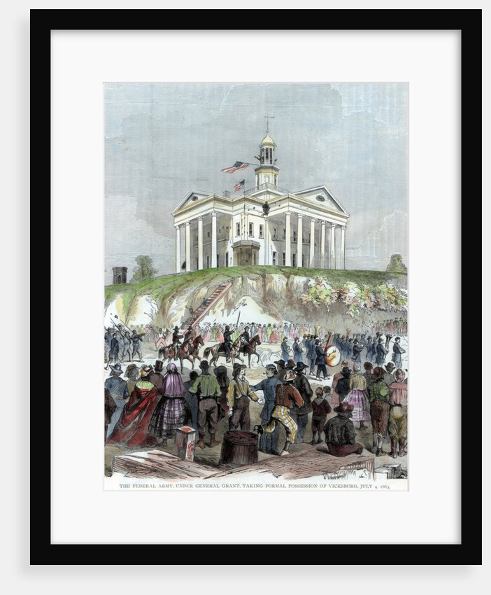 Capture of Vicksburg, Mississippi, by the Union army, American Civil War by Anonymous