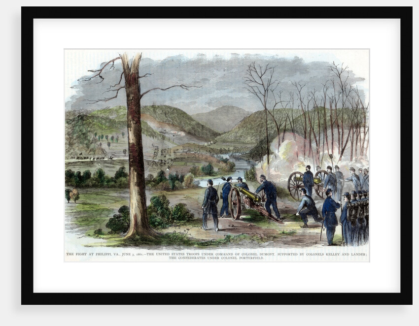 Battle of Philippi, West Virginia, American Civil War by Anonymous