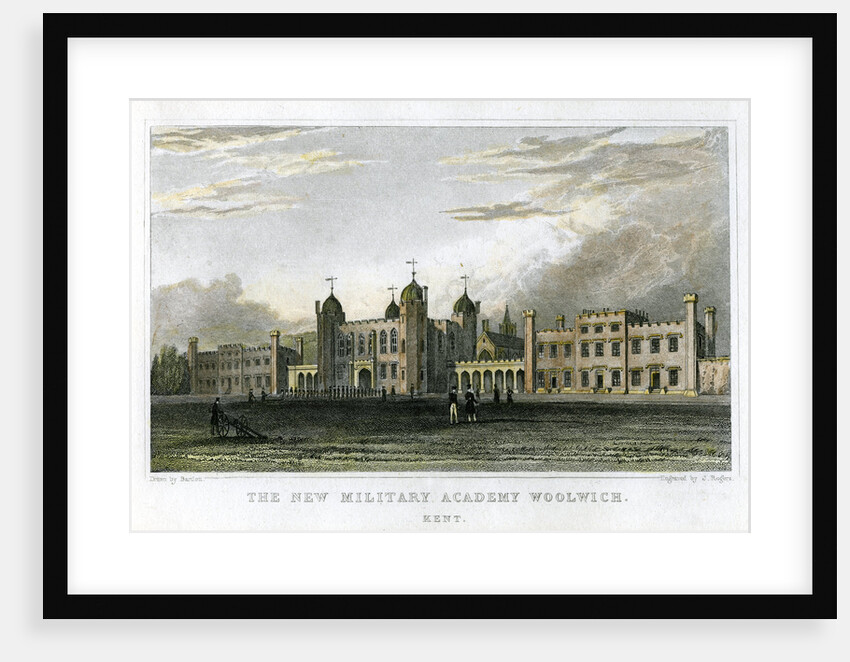 The New Military Academy Woolwich, Kent by J Rogers