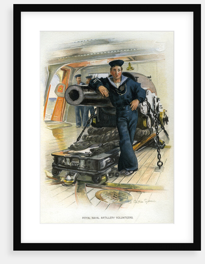 Royal Naval Artillery Volunteers by William Christian Symons