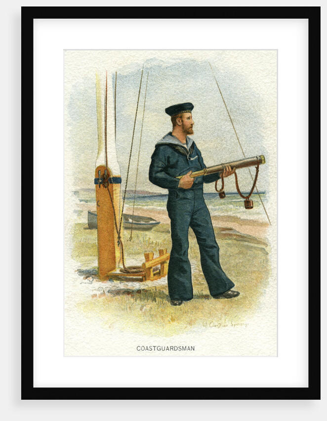 British coastguardsman by William Christian Symons