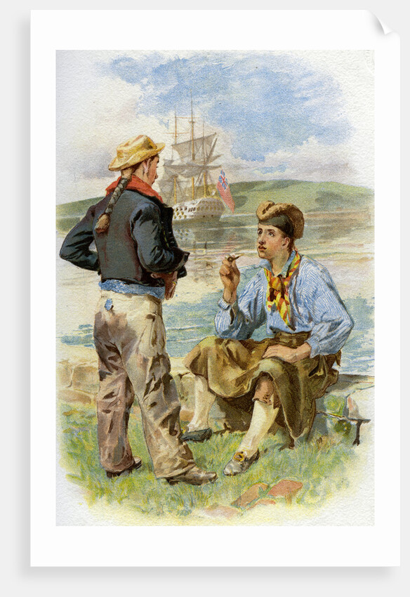 Royal Navy sailors by Anonymous