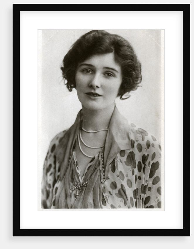 Mabel Sealby, British actress by Rita Martin
