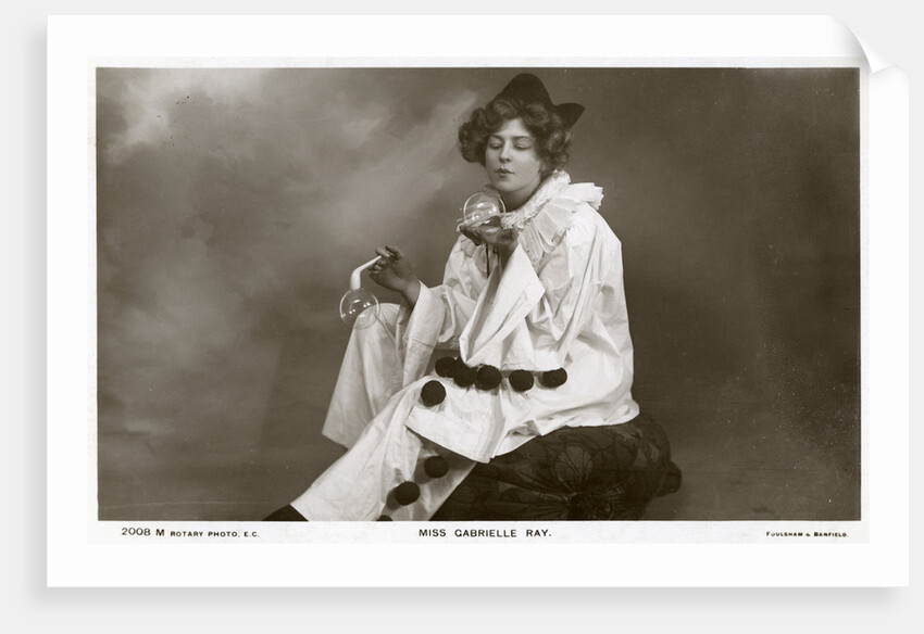 Gabrielle Ray, English actress, dancer and singer by Rotary Photo