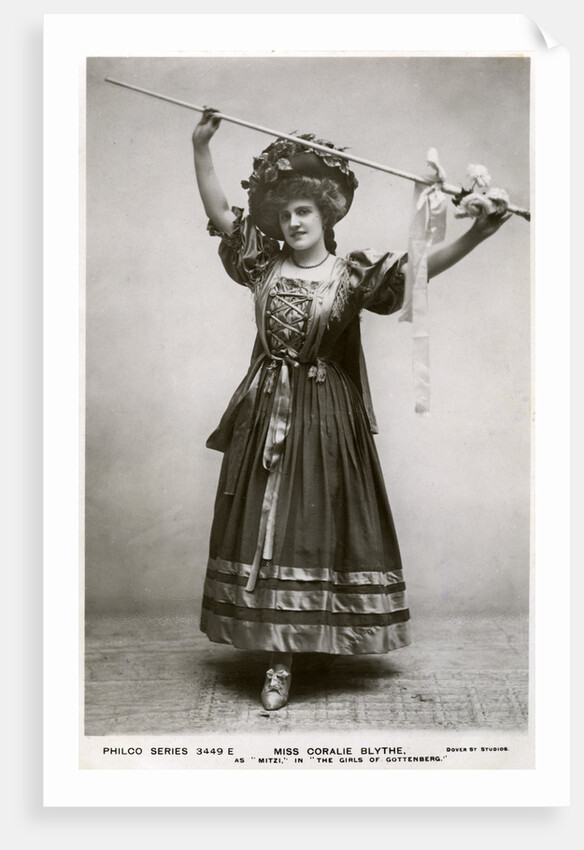 Miss Coralie Blythe as 'Mitzi' by Philco Publishing Company