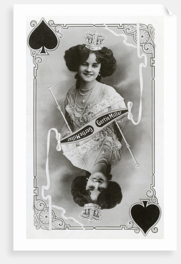 Gertie Millar, British actress and singer by Rotary Photo