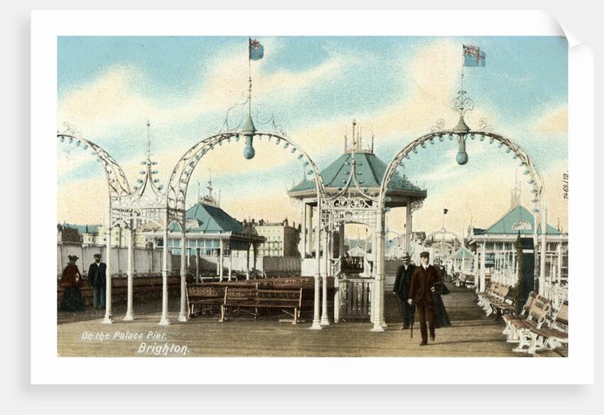 On the Palace Pier, Brighton, Sussex by Anonymous