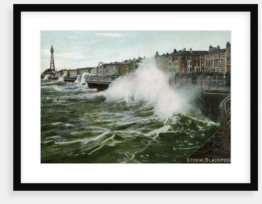 Storm, Blackpool, Lancashire by Anonymous