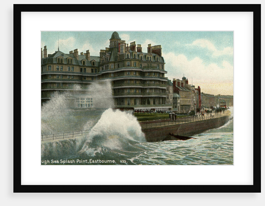 Rough sea, Splash Point, Eastbourne, Sussex by Anonymous