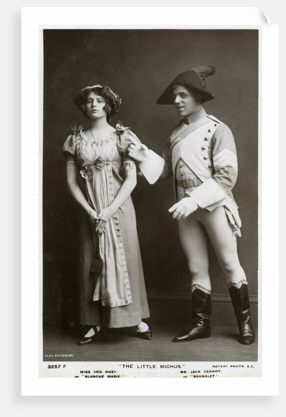 Iris Hoey and Jack Cannot, British actors by Rotary Photo