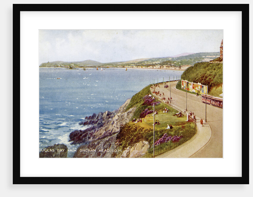 Douglas Bay from Onchan Head, Isle of Man by Valentine & Sons