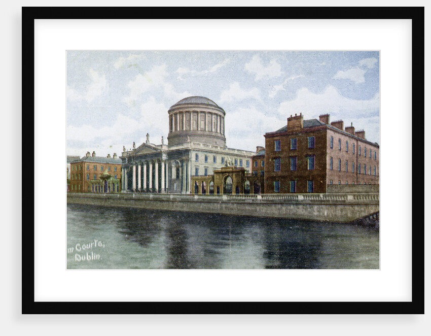 The Four Courts, Dublin, Ireland by Anonymous