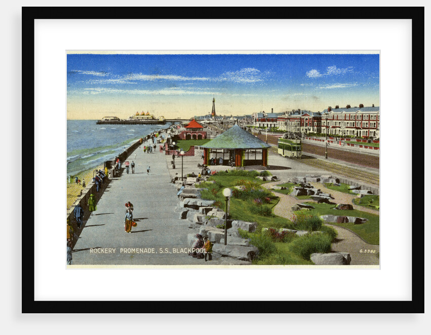 Rockery Promenade, Blackpool, Lancashire by Anonymous