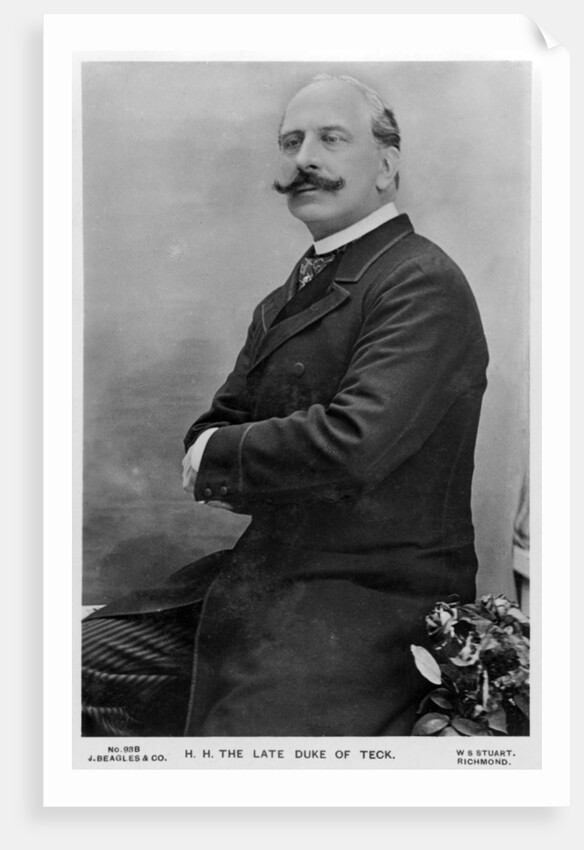 Francis, Duke of Teck by WS Stuart