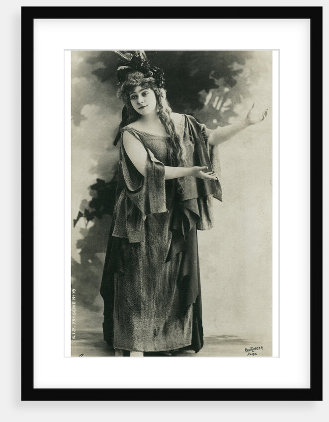 Tiphaine, French actress by Anonymous