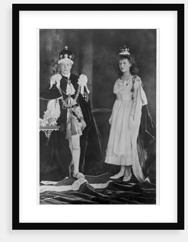 The Prince of Wales and Princess Mary by Campbell Gray