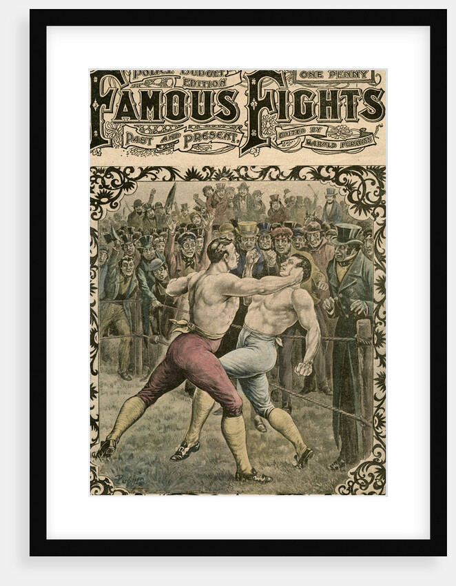 Fight between Dick Curtis and Jack Perkins by Pugnis