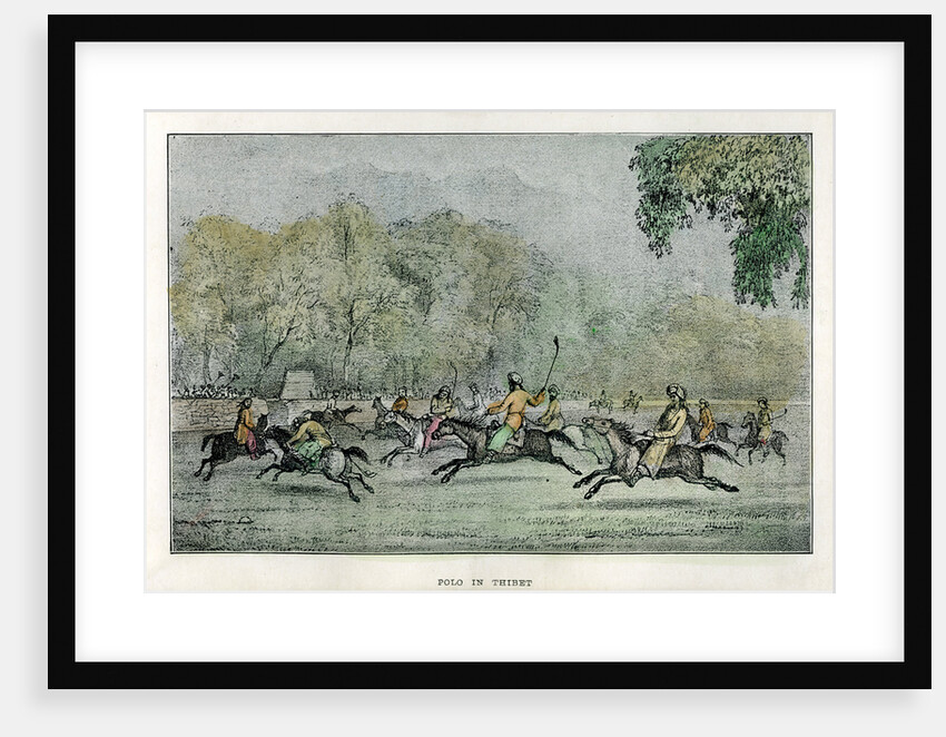 Polo in Thibet by Anonymous
