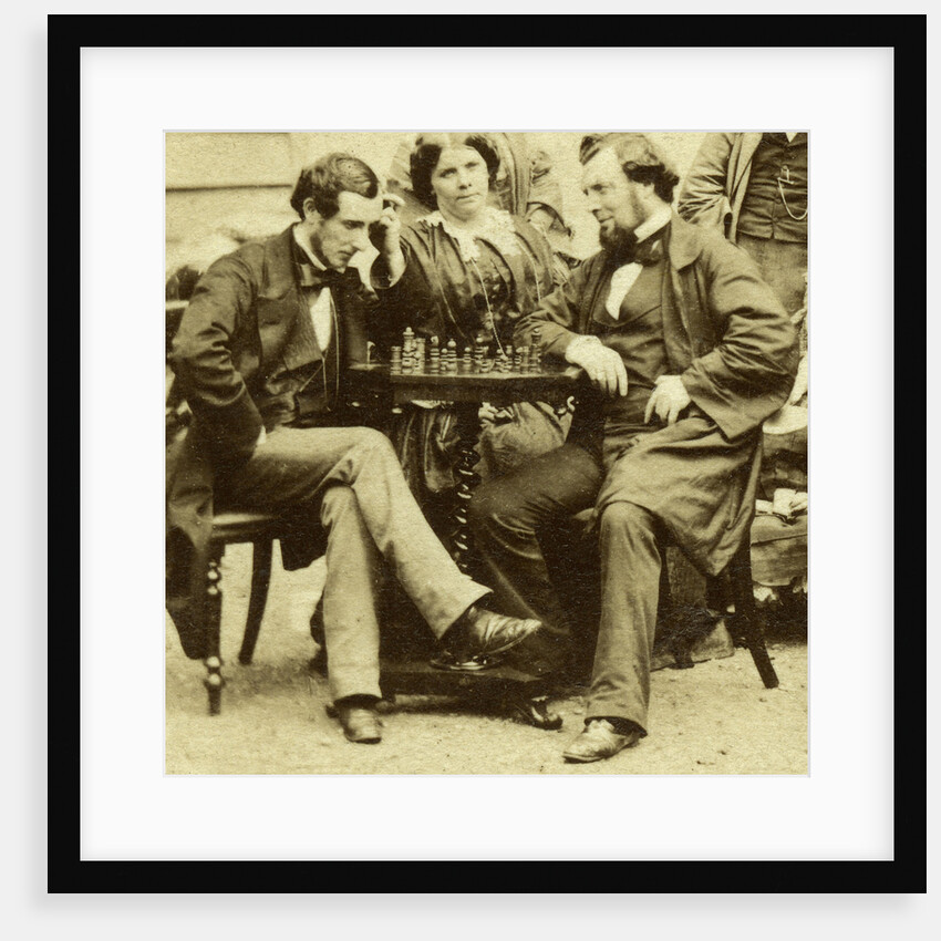 Chess and Cards by Anonymous