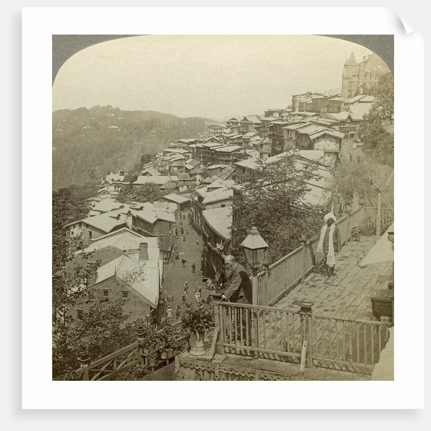 Simla, India's 'summer capital' by Underwood & Underwood