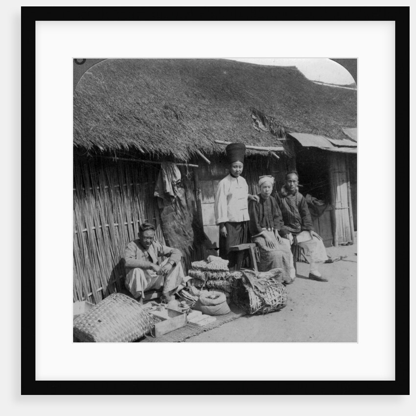 Native shop and customers, near Mogok, northern Burma by Underwood & Underwood