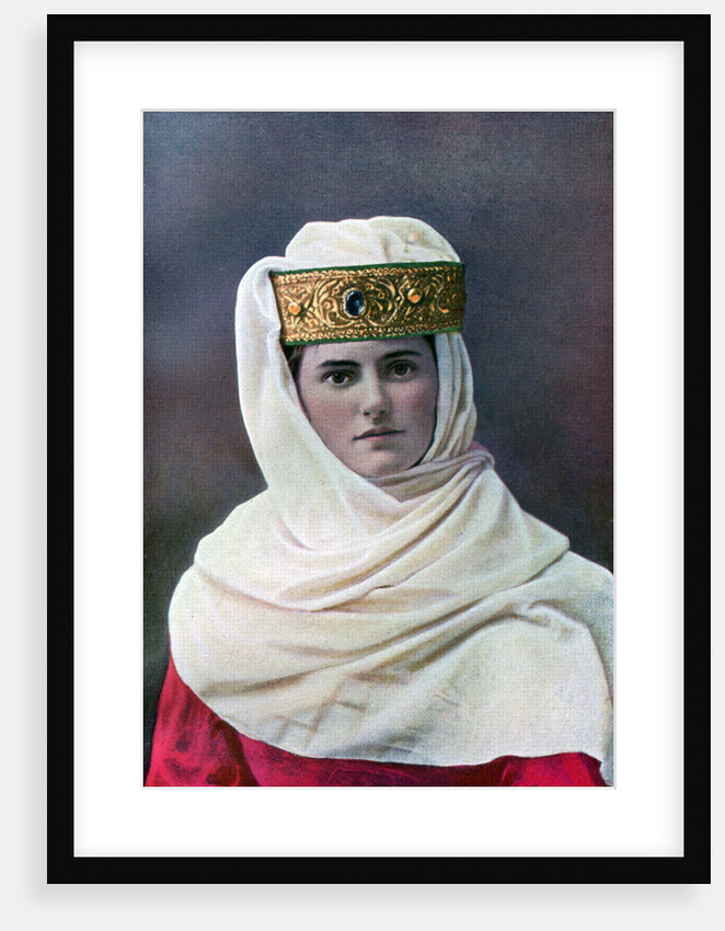 Lady's headdress by Anonymous