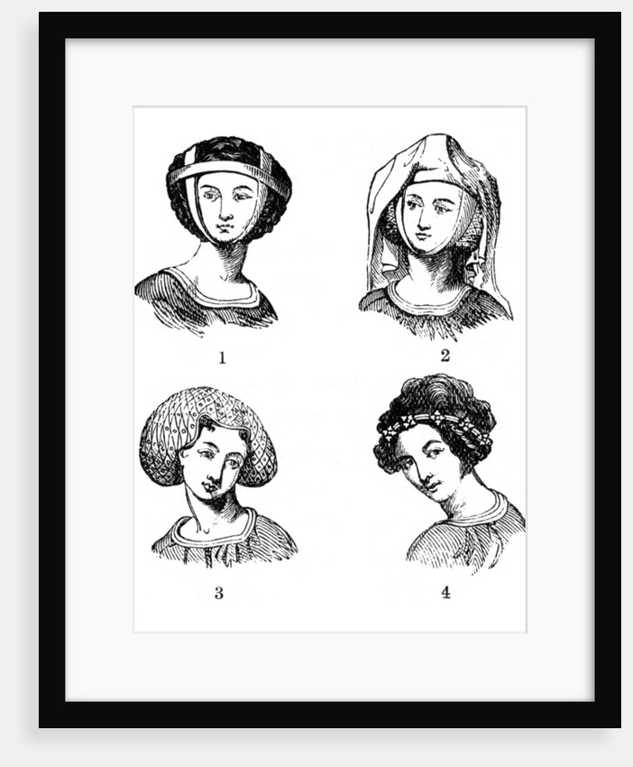 Women's hairstyles by Anonymous