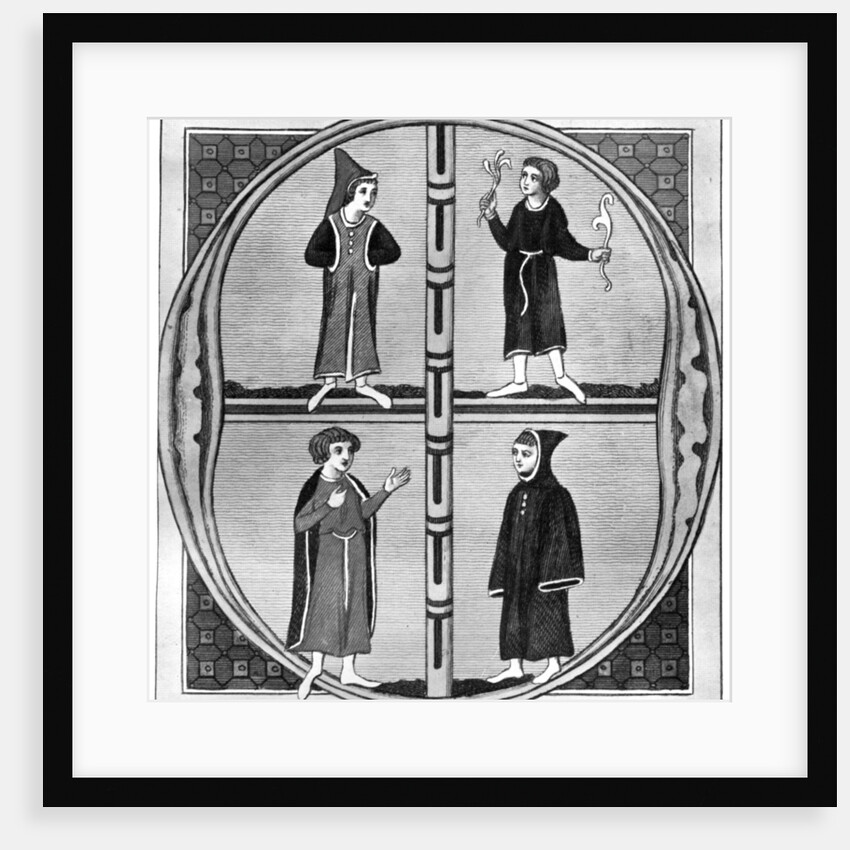Costume of the Four Seasons of the Year by Anonymous