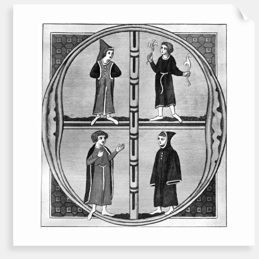 Costume of the Four Seasons of the Year by Anonymous