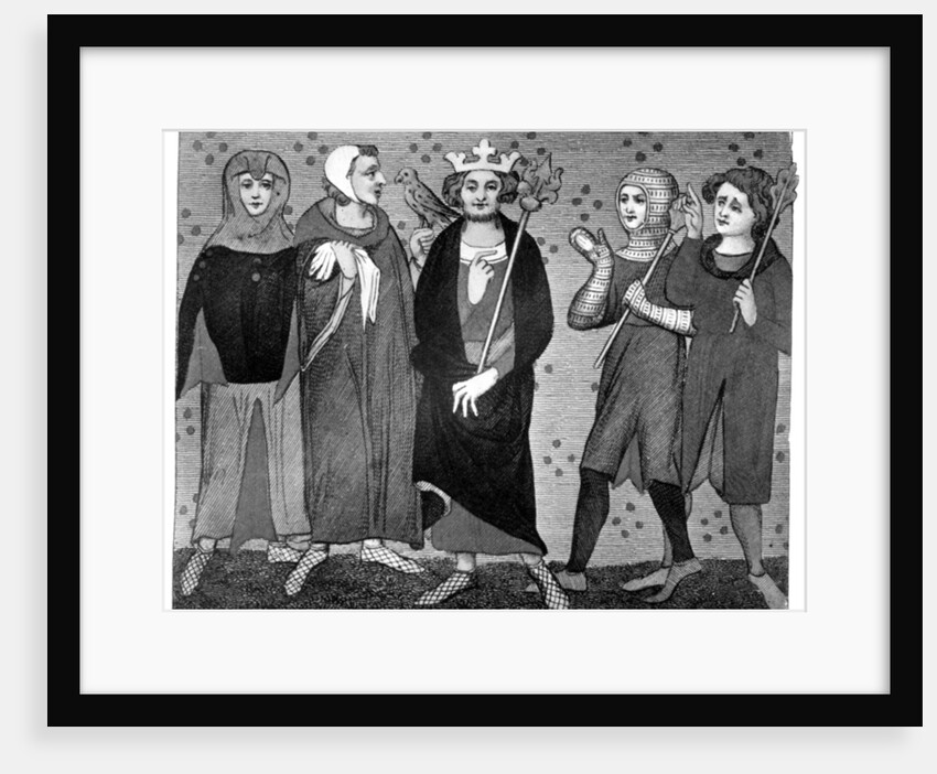 King and Court by Anonymous