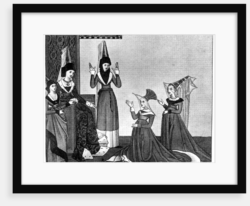 Ladies' headdresses by Anonymous